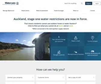 Watercare.co.nz(Watercare) Screenshot