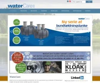 Watercare.dk(Nedsivningsanlæg & Rensning af spildevand) Screenshot