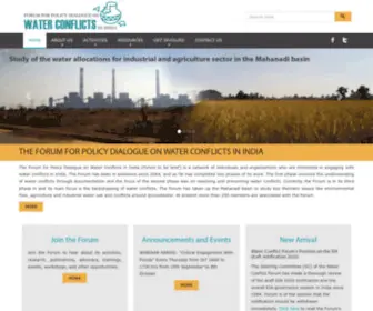 Waterconflictforum.org(Water Conflicts) Screenshot