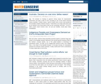 Waterconserve.info(Water Conserve) Screenshot