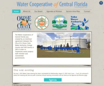 Watercoopcf.com(Mysite) Screenshot