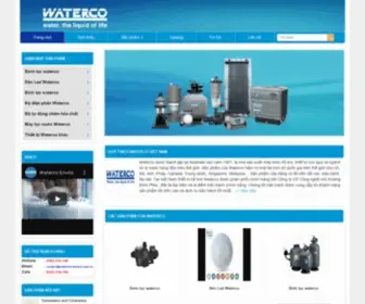 Watercovietnam.com.vn(Waterco Việt Nam) Screenshot