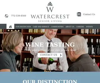 Watercrestseniorliving.com(Senior Care Facilities & Elderly Care) Screenshot