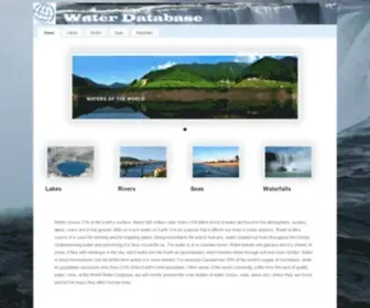 Waterdatabase.com(Sample Page) Screenshot