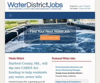 Waterdistrictjobs.com(Find your next water job at Water District Jobs. Water District Jobs) Screenshot