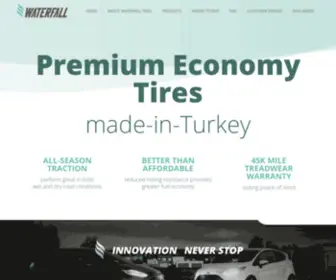 Waterfalltire.com(Waterfall Tires) Screenshot