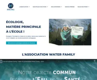 Waterfamily.org(Water Family) Screenshot