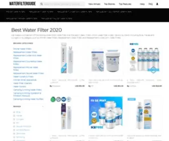 Waterfilterguide.biz(Water Filter Best Reviews & Sales) Screenshot