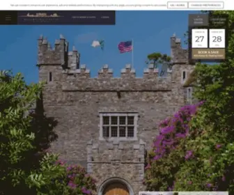 Waterfordcastleresort.com(Castle Hotels in Ireland) Screenshot