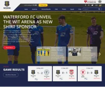 Waterfordfc.ie Screenshot