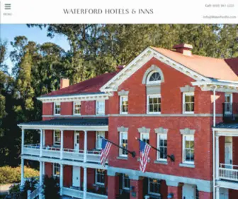 Waterfordhi.com(Hotel Management & Consulting Services) Screenshot