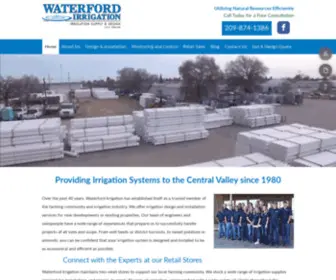 Waterfordisi.com(Waterford Irrigation Supply) Screenshot