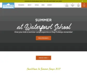 Waterfordsummer.org(Summer at Waterford School) Screenshot