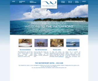 Waterfront-Hotel-Gili-AIR.com(Gili Air accommodation) Screenshot