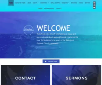 Waterfrontcc.org(WATERFRONT CHRISTIAN CHURCH) Screenshot