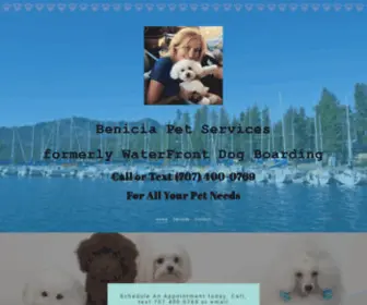 Waterfrontdogboarding.com(Home) Screenshot