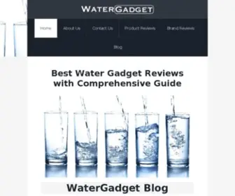 Watergadget.com(Best Water Gadget Reviews with Comprehensive Guide) Screenshot