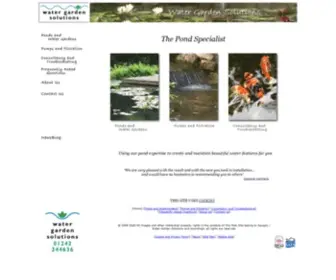 Watergardensolutions.co.uk(Water Garden Solutions) Screenshot