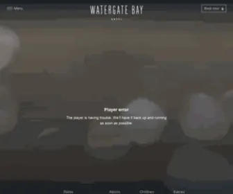 Watergatebay.co.uk(Watergate Bay Hotel) Screenshot