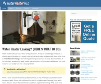 Waterheaterhub.com((HERE'S WHAT TO DO)) Screenshot