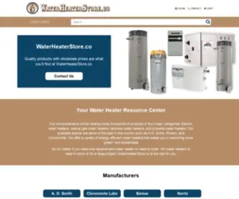 Waterheaterstore.co(Water Heater Store) Screenshot