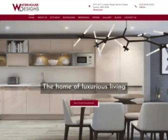 Waterhousedesigns.co.uk(Kitchen design london) Screenshot