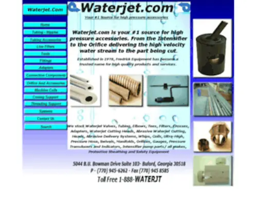 Waterjet.com(Waterjet) Screenshot