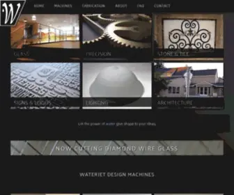 Waterjetdesign.com(Waterjet Design) Screenshot