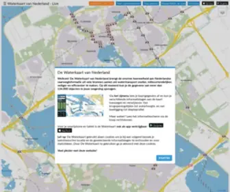 Waterkaart.net(Waterkaart Nederland) Screenshot