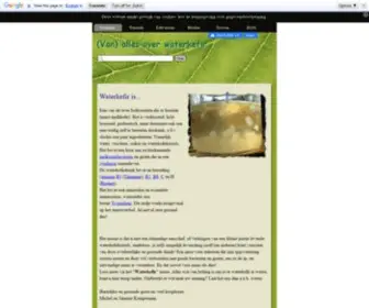 Waterkefir.net(Alles over Waterkefir) Screenshot