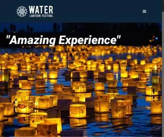 Waterlanternfestival.com(Water Lantern Festival) Screenshot