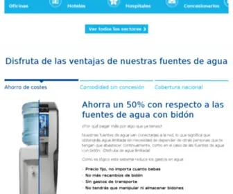 Waterlogic.es(Fuentes de agua sin bidones) Screenshot