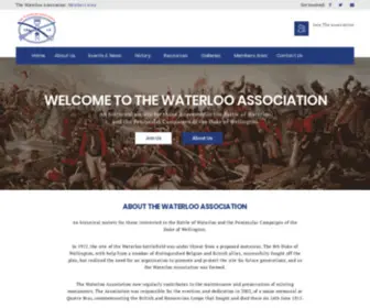 Waterlooassociation.org.uk(The Waterloo Association) Screenshot