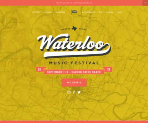 Waterloofest.com(Waterloofest) Screenshot