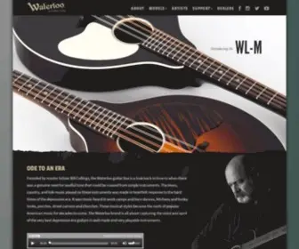 Waterlooguitars.com Screenshot