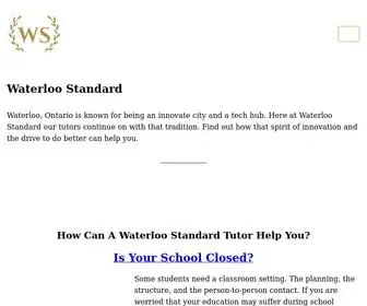 Waterloostandard.com(Waterloo Standard) Screenshot