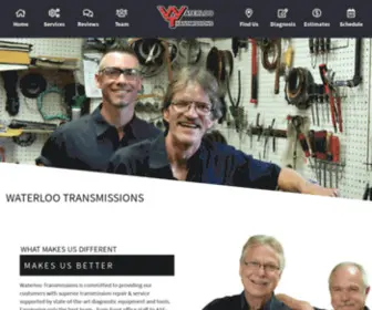 Waterlootransmissions.com(Akron Transmission Shop) Screenshot