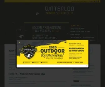 Waterloounited.com(Waterloo United) Screenshot