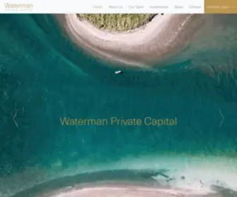 Waterman.co.nz(Waterman Capital) Screenshot