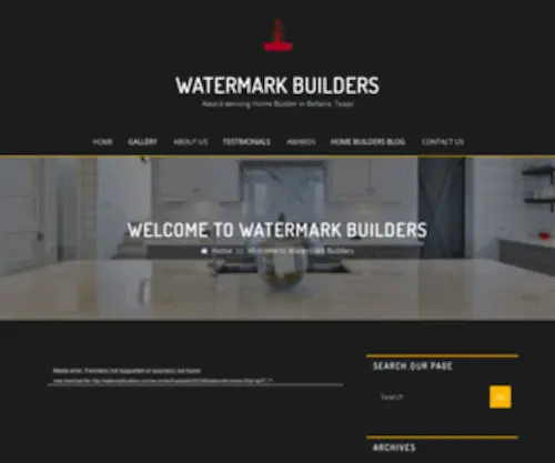 Watermarkbuilders.com(Watermark Builders) Screenshot
