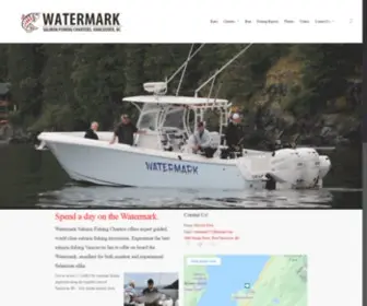Watermarkcharters.ca(Vancouver Salmon) Screenshot
