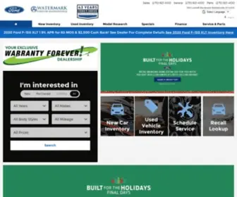 Watermarkfordky.com(Watermark Ford of Madisonville) Screenshot