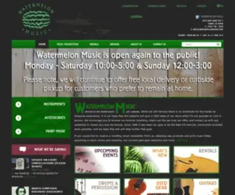 Watermelonmusic.com(Watermelon Music Online Store for Musical Instruments) Screenshot