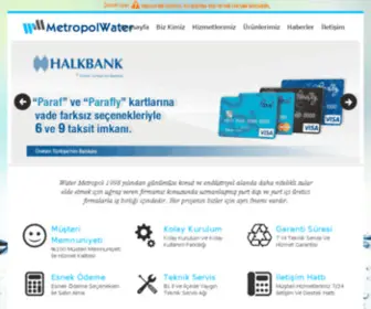 Watermetropol.com.tr(Metropol Su Arıtma Cİhazları) Screenshot