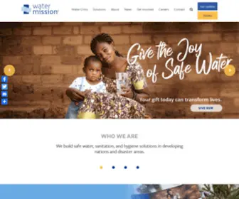 Watermission.org(A Christian engineering nonprofit) Screenshot