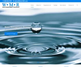 Watermr.com(Water Management Resources) Screenshot