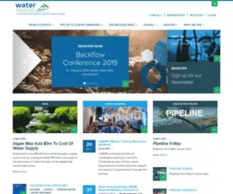 Waternz.org.nz(Water New Zealand) Screenshot