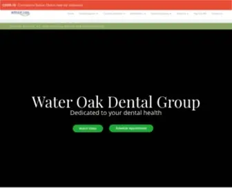 Wateroakdental.com(Brevard, NC, also servicing Etowah and Hendersonville) Screenshot