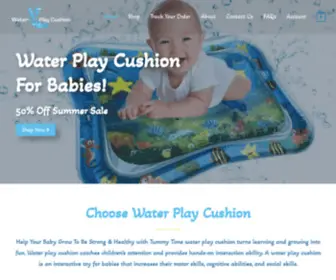 Waterplaycushion.com(Water Play Cushion) Screenshot