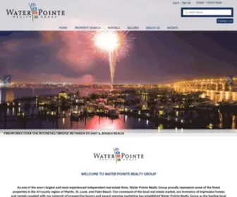 Waterpointerealty.com(Real Estate Company) Screenshot